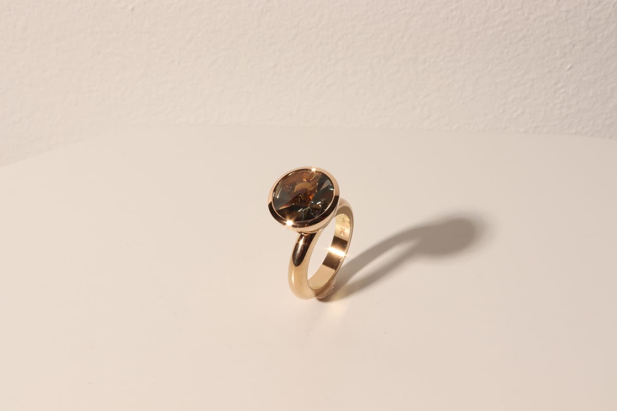 Citrin Ring „Tulipa“